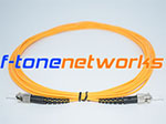 电信级LC/UPC多模OM2 50/125双芯DX φ2.0-3.0mm光纤跳线